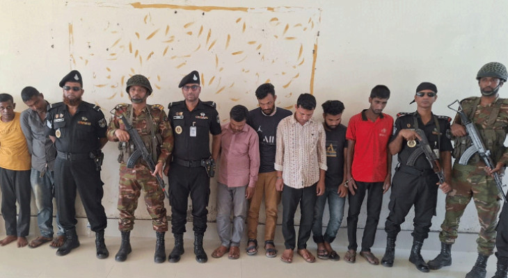 হবিগঞ্জ সদর হাসপাতালে র‌্যাবের অভিযানে ৯ দালালের কারাদণ্ড